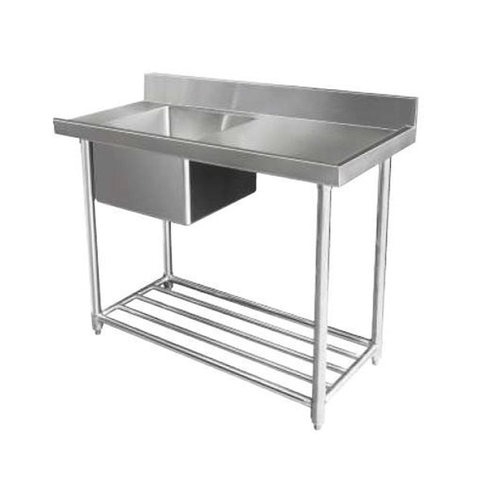Mixrite Stainless Steel Dishwasher Single Inlet Sink 2 - WSS17120R