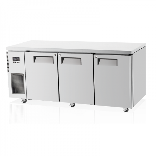 Skipio Three Door 1800mm Under Bench Fridge  505L - SUR18-3