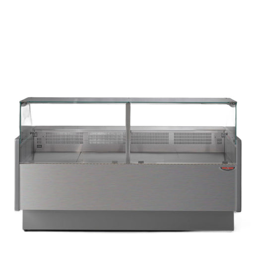 Tecnodom Series MR 2000mm Wide Deli Display with Storage and Castors