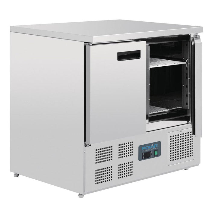 Polar G-Series Double Door Counter Fridge 240L - U636-A