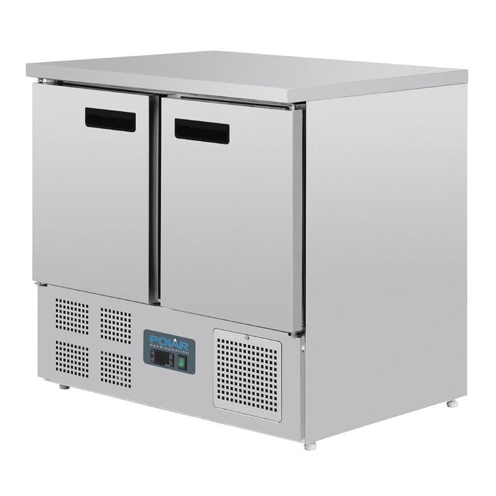 Polar G-Series Double Door Counter Fridge 240L - U636-A