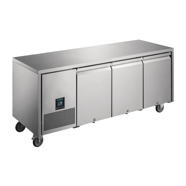 Polar U-Series Premium Triple Door Counter Freezer 420L - UA008-A