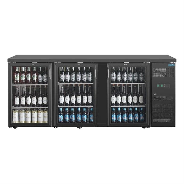 Polar U-Series Back Bar Cooler 3 Door Display Fridge - UA022-A