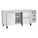 Polar U-Series Two Door & Two Drawer Counter Fridge 242Ltr - UA109-A