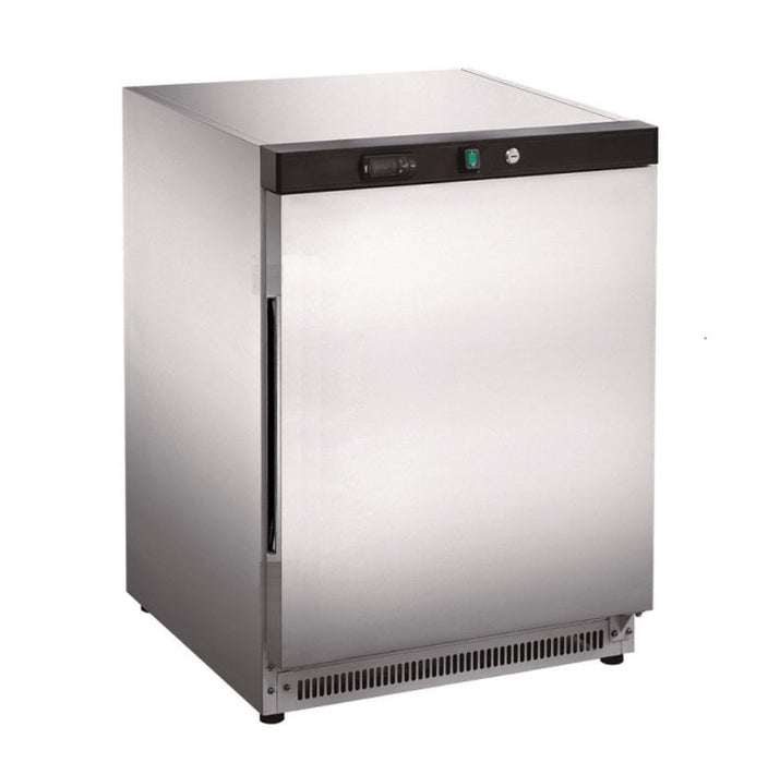 Fed-X Stainless Steel Upright Static Freezer - XF200SS