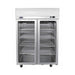 Atosa Top Mounted Double Door Glass Fridge - YCF9402